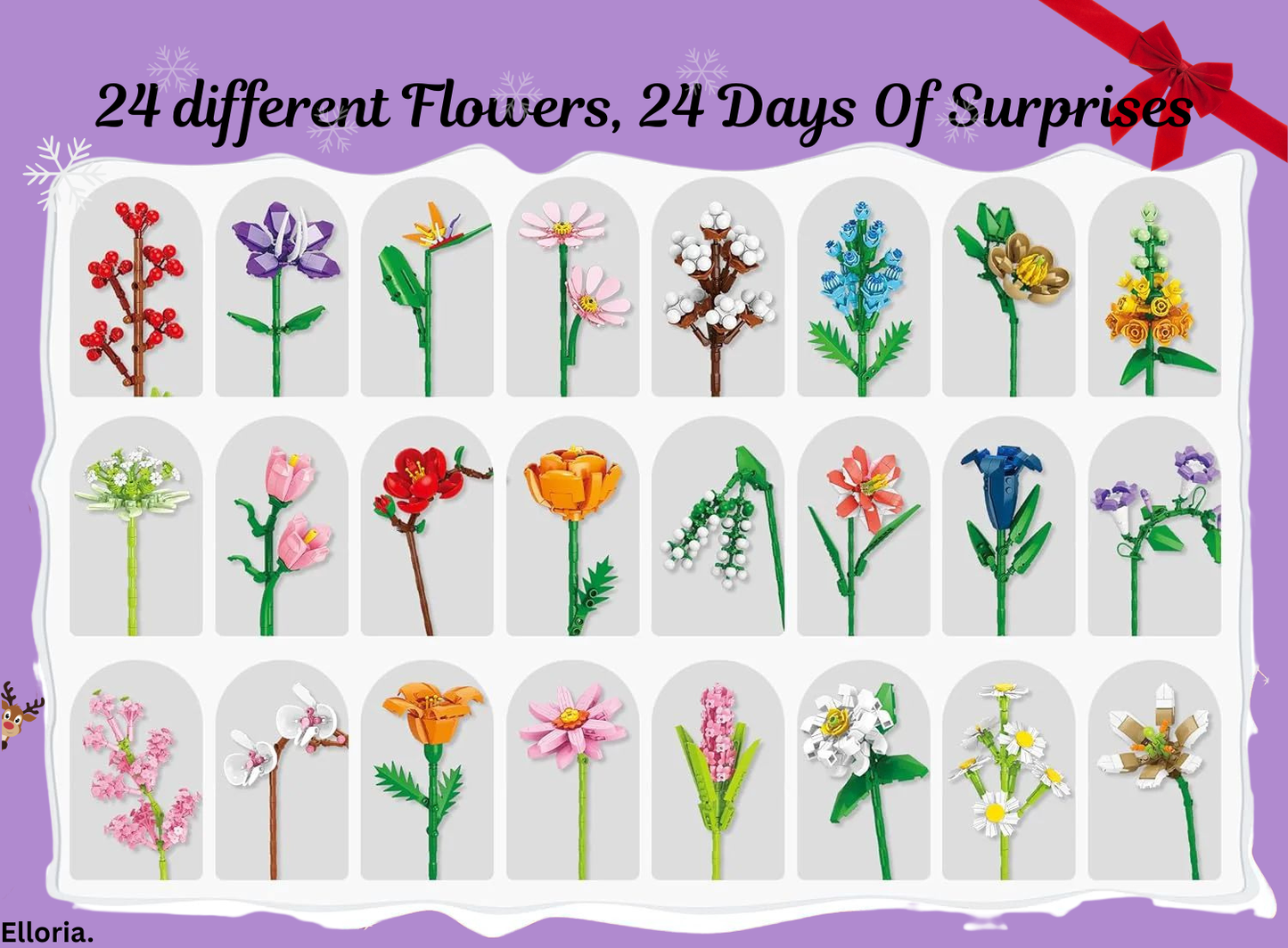 24 Day Elloria™ Flower Bouquet