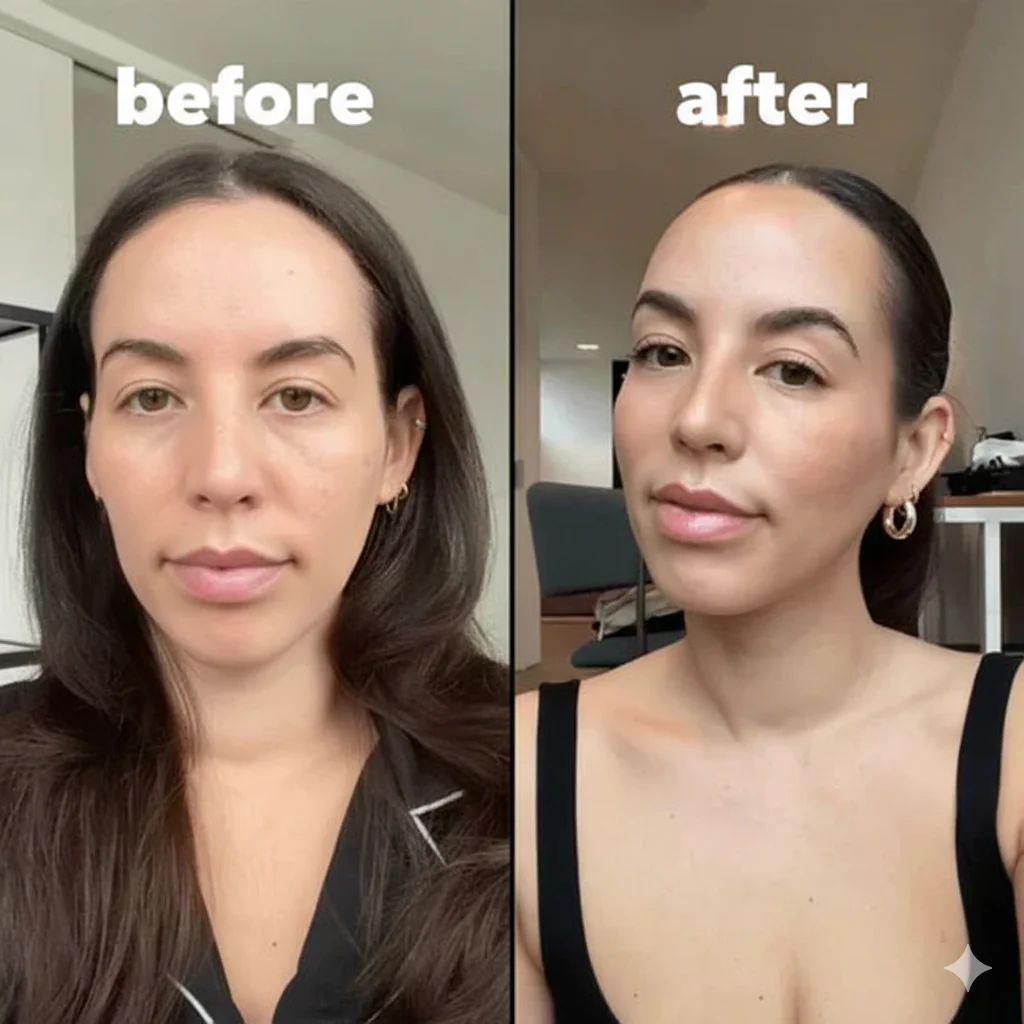 Elloria.™  Korean Color - Changing Foundation Stick